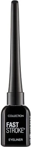 Collection Cosmetics Fast Stroke Eyeliner, Quick Drying Formula, 4ml, Black - Picture 1 of 6