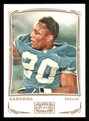 2009 Topps Mayo #24 Barry Sanders - Image 1 of 2