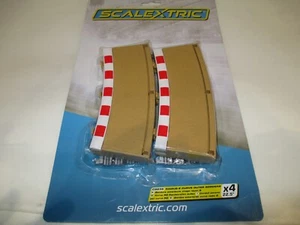 Scalextric RADIUS 2 CURVE OUTER BORDERS X4 22.5o - Picture 1 of 2