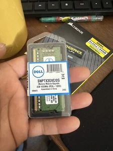 2GB SNPTX3GVC/2G A7568815 204-Pin PC3L-12800 DDR3L So-dimm RAM Memory for Dell - Picture 1 of 5