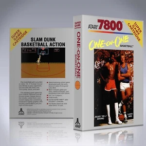 Atari 7800 UCG - NO GAME - One on One Basketball - Picture 1 of 2
