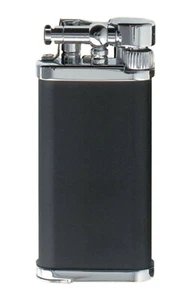 IM Corona Old Boy Pipe Lighter Black and Chrome 64-9111C New in Box - Picture 1 of 2