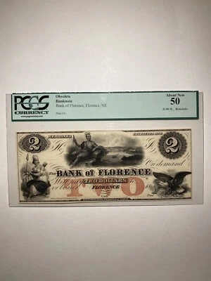 Bank Of Florence Nebraska $2 18__ Remainder About New - Image 1 of 2