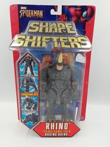 Spider-Man Shape Shifters Rhino Transforms To Racing Rhino 6" Figur Toybiz - Bild 1 von 3
