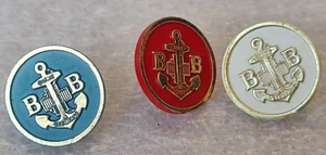 3 Boys' Brigade Plastic Pin Badges (13) - Picture 1 of 5