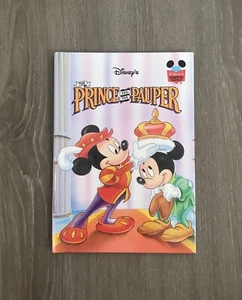 1993 Disney's The Prince and the Pauper Grolier Book Club Edition Hardcover - Imagen 1 de 12