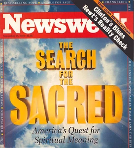 Newsweek Magazine November 28, 1994 Spiritual Meaning Dalai Lama Angels GOP - Picture 1 of 4