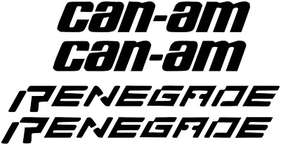 CAN-AM RENEGADE / COMMANDER / MAVERICK DS Decals TRUCK ATV BUY 1 GET 1 FREE