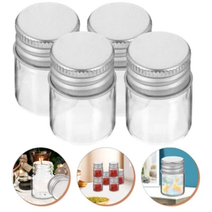 12PCS Glass Storage Bottles Sealed Food Can Jar Tea Fruit Storage Container 5ml - Picture 1 of 11