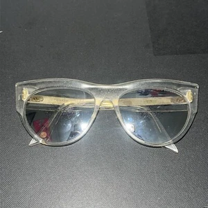 DITA BRAINDANCER DTS525-58-03 Clear/GOLD FRAME SUNGLASSES JAPAN - Picture 1 of 9