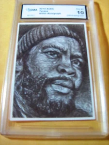 AUTÓGRAFO DE ARTISTA TYREESE TYRESE THE WALKING DEAD 2014 ACEO ART IMPRESIÓN GRADO 10 - Imagen 1 de 1