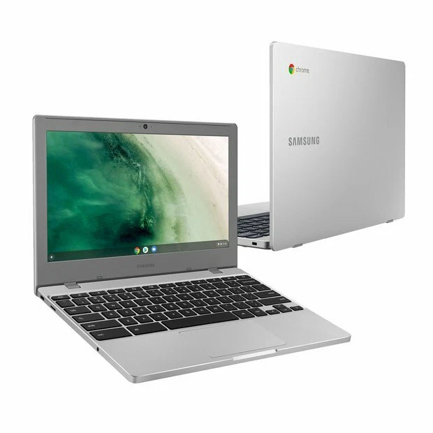 Samsung Chromebook 4 - 11.6in - Celeron 4GB 32GB eMMC Platinum - Titan Grey - Image 1 of 1