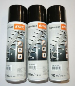 0782 8101 Stihl Harzlöser Reiniger   SUPERCLEAN    300ml Spray 3x - Bild 1 von 1