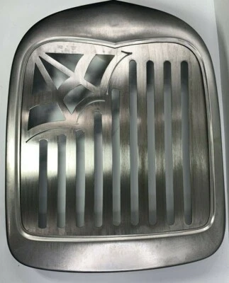 Carcasa de parrilla de radiador con barras tela de araña inserto de acero para Ford Modelo A 1928-1929 Foto 1 de 3