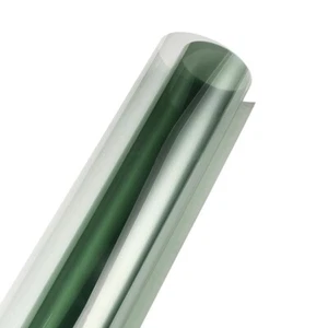 80% VLT Green Car Window Film Windshield Tint Sticker PVC Wrap Roll 19.68"x118" - Picture 1 of 11