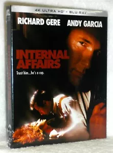 Internal Affairs (4K/Blu-ray, 2024) Richard Gere Andy Garcia corrupt cops action - Picture 1 of 6