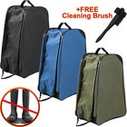 Boot Storage Carry Bag Boots Muddy Hunting Fishing Wellington Welly + Free Brush