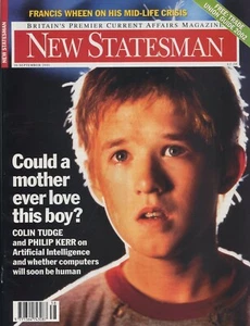 HALEY JOEL OSMENT - AI - JUDE LAW - Vintage NEW STATESMAN Magazine 2001 - Imagen 1 de 1
