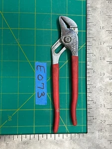 Vintage Crescent R-27 Slip Joint Pliers Tool Comfort Red handles Tool USA Made - Picture 1 of 5