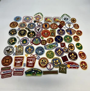 Lot Of 81 BSA Boy Scouts Of America Patches Unit Section Council Recruit Leader - Picture 1 of 11