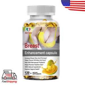 120 PILLS STRONG PUERARIA MIRIFICA Female BREAST GROWTH Firming CAPSULES 5000MG - Picture 1 of 12