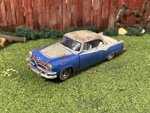 1955 Dodge Royal Lancer Rusty Weathered Custom 1/64 Diecast Project Barn Find M2 - Picture 1 of 15