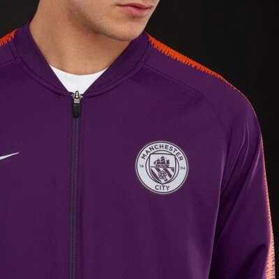 Nike Manchester City 18/19 Dry Squad Track Knit Men's Football Jacket DRI-FIT M - Image 1 of 4