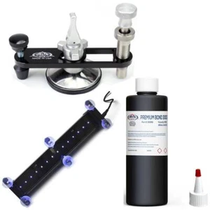 Windshield Repair Bridge B-150 Elite XL LED Curing Light PremiumBond3000 combo - Picture 1 of 4