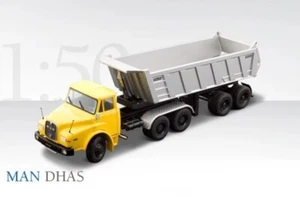 Conrad #1046 MAN DHAS 26.240 Hauber Meiller Kipper Sattelzug 1/50 OVP MIB - Bild 1 von 4