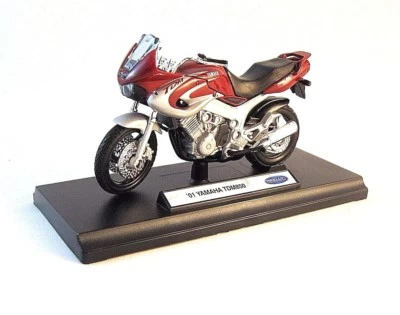 2001 YAMAHA TDM 850 WELLY DIECAST MOTORCYCLE MODEL 1:18 COLLECTIBLE , RARE ,NEW - Image 1 of 4