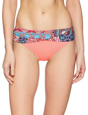 Parte inferior de bikini Bleu Rod Beattie 147163 para mujer pareo hipster coral talla 6 Foto 1 de 2