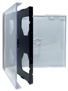 STANDARD schwarz Triple 3 Disc CD Jewel Case Posten - Bild 1 von 3