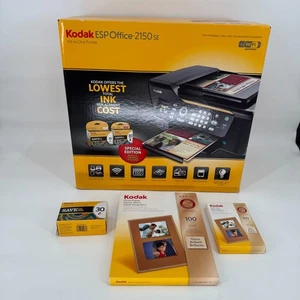Kodak ESP Office Color 2150 All-In-One Inkjet Printer WiFi w/Ink Paper NEW - Picture 1 of 7