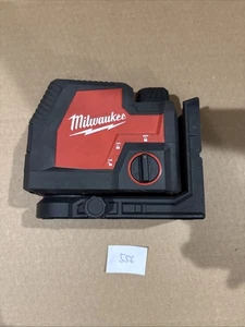 Used Milwaukee 3521-20 USB Rechargeable Green Cross Line Laser OEM 556 - Picture 1 of 8