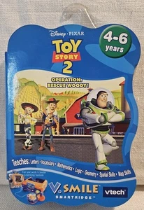 Vtech V.Smile Game Disney's Toy Story 2 Operation: Rescue Woody! Cartridge - Bild 1 von 3