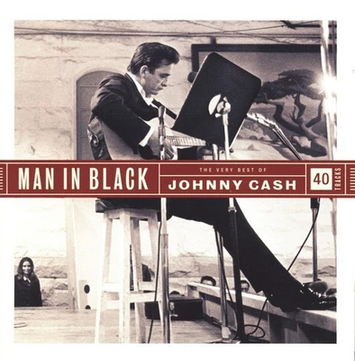 MAN IN BLACK - THE VERY BEST OF JOHNNY CASH - 40 TRACK 2 X CD SET -COLUMBIA 2002 Foto 1 de 4