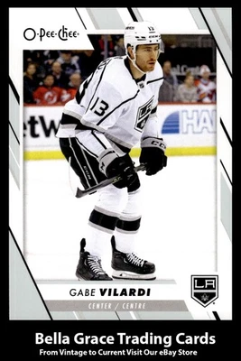 2023-24 O-Pee-Chee Gabe Vilardi #138 Los Angeles Kings NHL Hockey   - Image 1 of 2