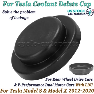 For 2012-2020 Tesla Model S & X LDU Coolant Delete Cap Fix Leak Rear Wheel Drive Foto 1 de 4