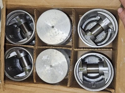 Pistons For 1929-36 Chevrolet Chevy 181 194 207 ci - Image 1 of 4