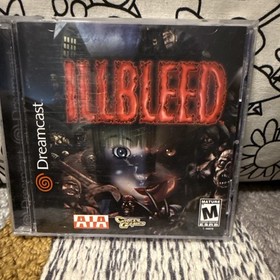Illbleed Sega Dreamcast Survival Horror Game 2001 M Rated Manual Included