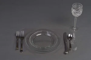 Klar Acryl Tischset, 2er Set - Bild 1 von 2