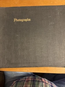 Álbum de fotos de colección 100 fotos hombres, chicas bonitas, bebé, familia, coches principios de 1900 - Imagen 1 de 6