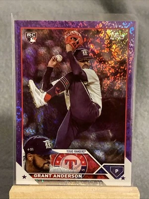2023 Topps Update Series - Grant Anderson #US141 Purple Foil /799 (RC) - Image 1 of 4