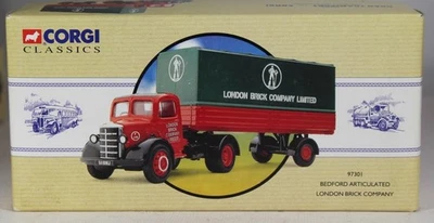 Corgi Classic 1/50 Diecast- Bedford Articulated-London Brick Company #97301 MIB - Image 1 of 2