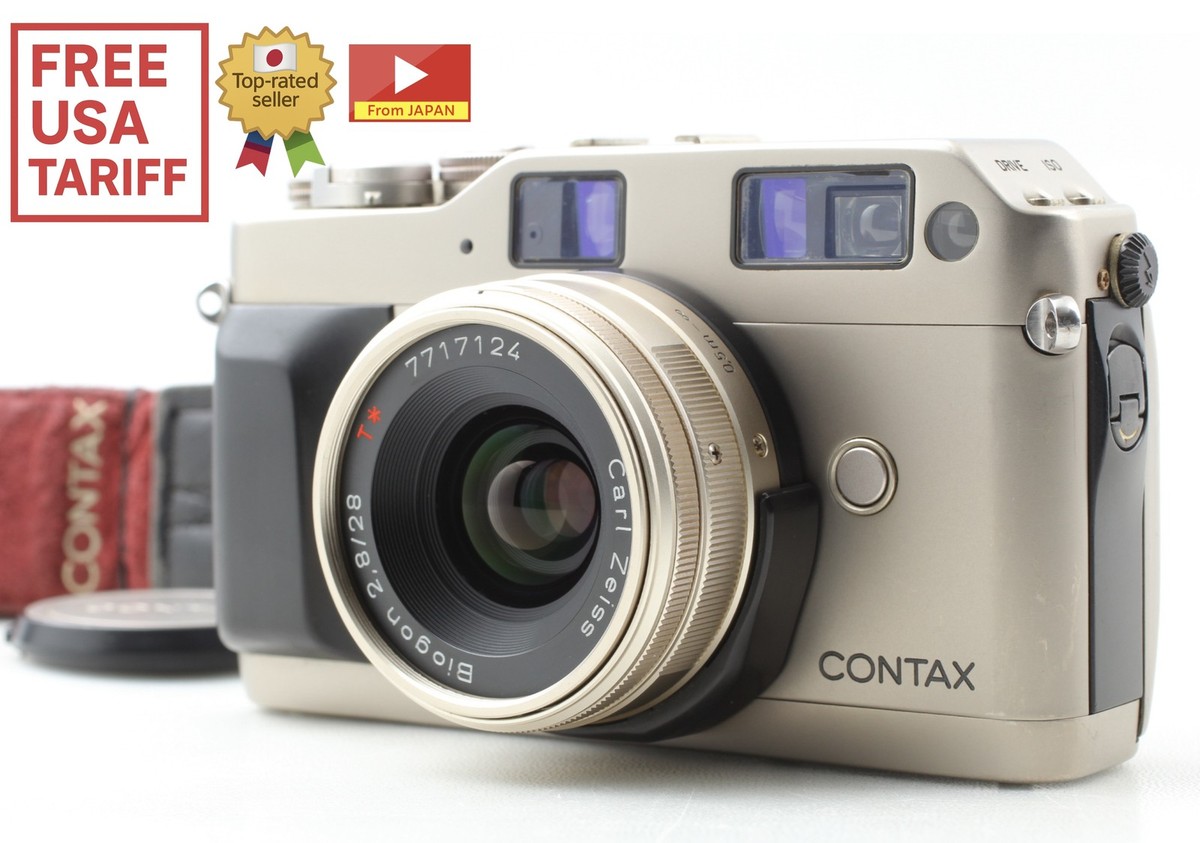 フィルムカメラ CONTAX G1 + Planer 35mm F2 Contax G1 35mm Autofocus Film Camera w/ Planar 45mm f2 Prime