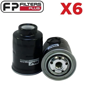 6 x WCF243NM Wesfil Fuel Filter Fits Toyota Coaster Bus 4.0L XZB70R 4.0L (Z884) - Picture 1 of 1