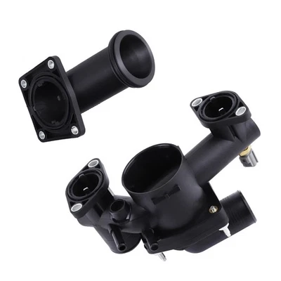 Thermostat Housing w/ Thermostat for Jaguar XJ8L/S-Type/XJ/S-Type R 2003-2005 - Image 1 of 4