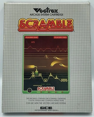Vintage GCE Vectrex Scramble CIB 1982 Video Game COOL - Image 1 of 3