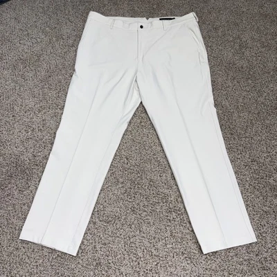 Calça Dunning Masculina 40x30 Creme Everbest Golf Performance Elástica Compatível 41 X 30 - Imagem 1 de 4