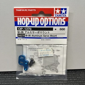 Tamiya 54270 M06 Azul Aluminio Servo Montaje M-06 M Chasis RC - Imagen 1 de 3